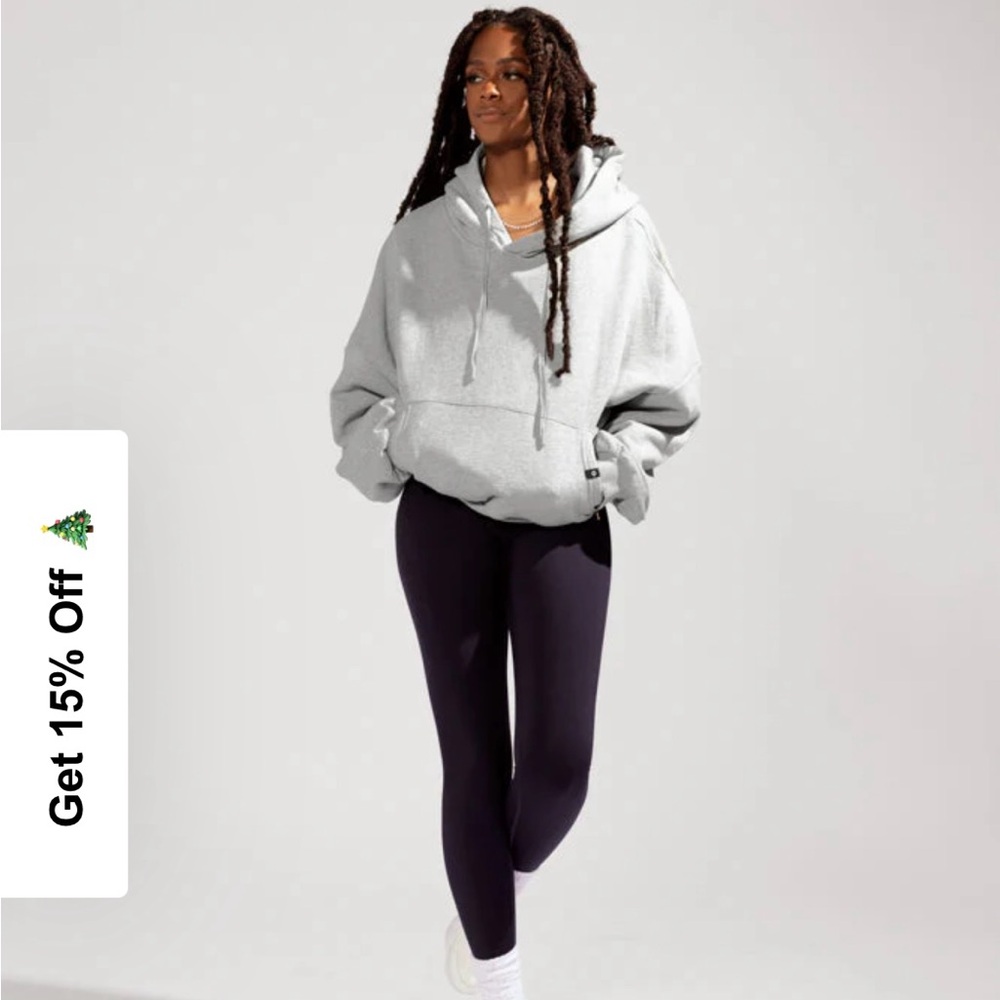 POPFLEX Light Gray Hoodie